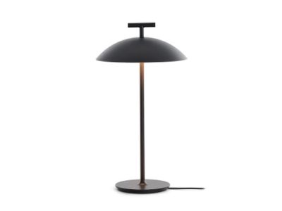 Veioza Kartell Mini Geen-A, design Ferruccio Laviani, LED 1.5W, h36.5cm, negru
