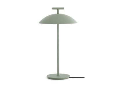 Veioza Kartell Mini Geen-A, design Ferruccio Laviani, LED 1.5W, h36.5cm, verde