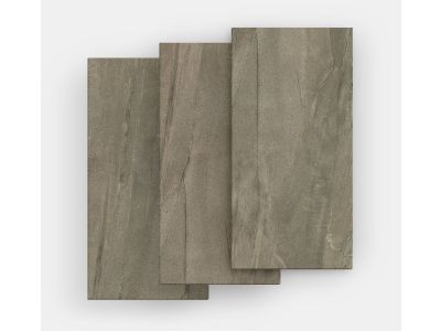 Gresie portelanata FMG Pietre Maxfine 100x100cm, 6mm, Lavica Dark Naturale