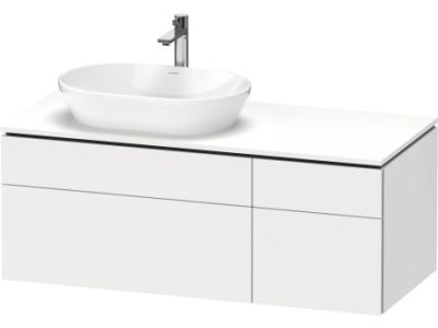Dulap baza suspendat Duravit L-Cube 122x55cm, alb mat