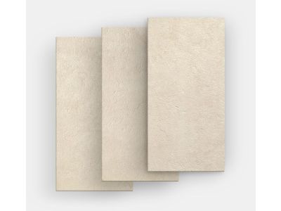 Gresie portelanata FMG Limestone Maxfine 300x100cm, 6mm, Moon Strutturato