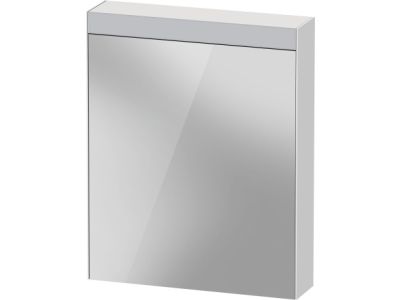Dulap cu oglinda Duravit Better 61x76x14.8cm, iluminare LED, 9W, usa balamale stanga, alb mat