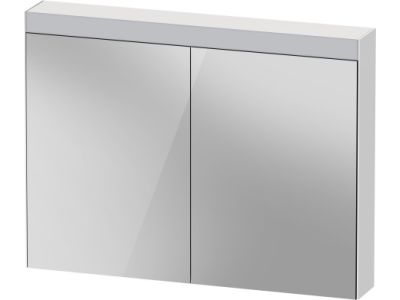 Dulap cu oglinda Duravit Better 101x76x14.8cm, iluminare LED, 16W, alb mat