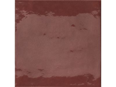 Faianta Iris Bottega D'Arte 15x15cm, 10mm, Mattone lucido