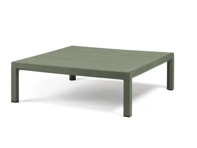 Masuta exterior Nardi Maximo 80x80cm, h25.5cm, verde Cactus