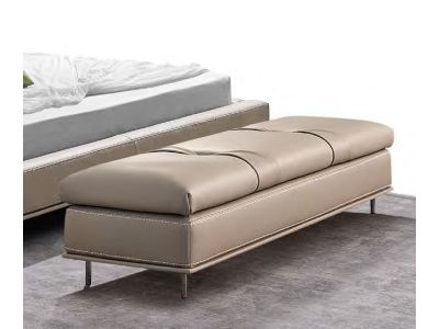 Banca Gamma Dandy McQueen Night 162x51cm, piele Danka F777, HandMade in Italy