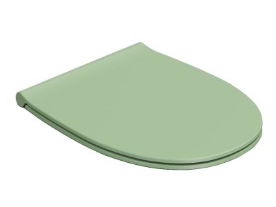 Capac wc Globo 4All cu inchidere lenta, 54cm, verde lime