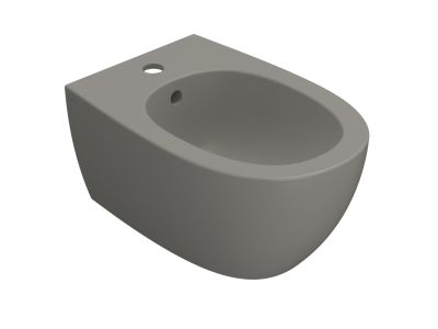 Bideu suspendat Globo 4All, 54cm, gri agata