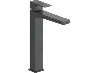 Baterie lavoar Duravit Manhattan XL pentru lavoare tip bol, fara ventil, negru mat