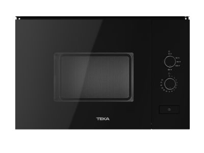 Cuptor cu microunde incorporabil Teka ML 820 FI BK, 20 litri, cavitate inox, cristal negru
