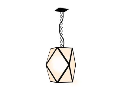 Suspensie exterior Contardi Muse Outdoor, design Tristan Auer, LED 1x10W E27, h 60cm, negru mat