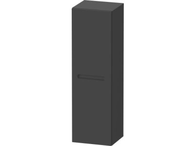 Dulap suspendat Duravit No.1 cu 1 usa balamale dreapta, 40x132x36cm, grafit mat décor