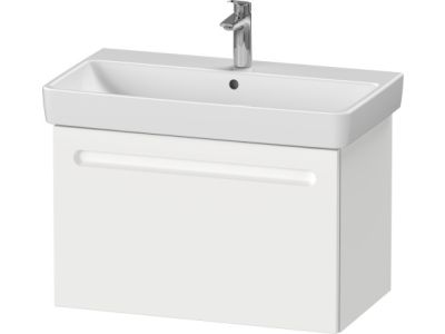 Dulap baza Duravit No.1 cu un sertar, 74x42.6cm, alb mat décor