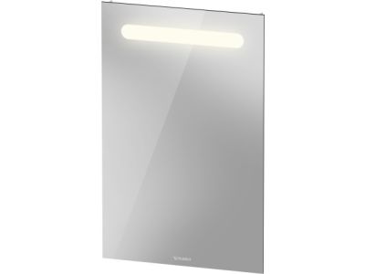 Oglinda cu iluminare LED Duravit No.1, 45x70cm, IP44, alb mat