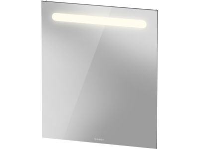 Oglinda cu iluminare LED Duravit No.1, 60x70cm, IP44, alb mat