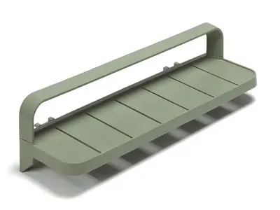 Etajera pentru canapea exterior Nardi Maximo, verde Cactus