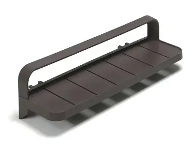 Etajera pentru canapea exterior Nardi Maximo, maro Terra