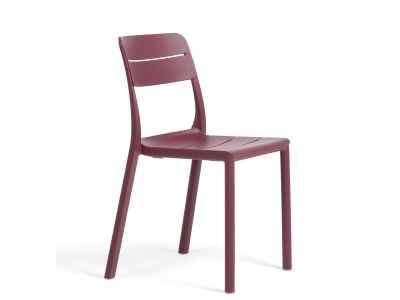 Scaun exterior Nardi Cassia Bistrot rosu Borgogna