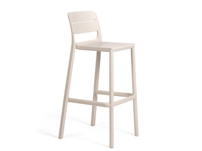 Scaun inalt exterior Nardi Cassia Stool, h76cm, Corda