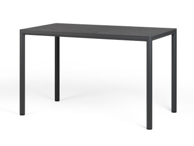Masa exterior Nardi Piave 120x70cm, h76cm, baza aluminiu, top HPL Materia, antracite