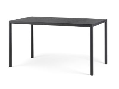 Masa exterior Nardi Piave 140x80cm, h76cm, baza aluminiu, top HPL Materia, antracite