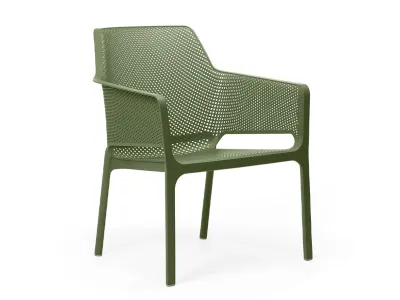 Scaun exterior Nardi Net Relax, verde agave