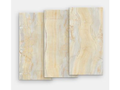 Gresie portelanata FMG Marmi Classici Maxfine 300x150cm, 6mm, Onice Oro Lucidato