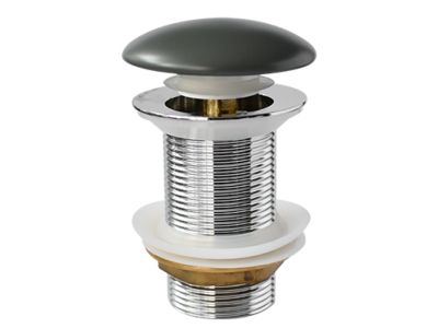 Ventil click-clack pentru lavoar Besco, gri mat