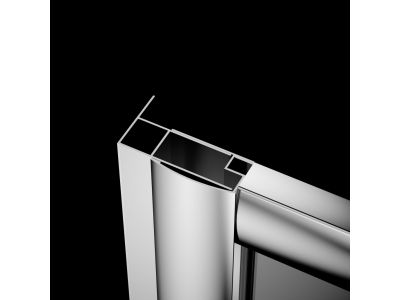 Profil extensie Radaway Premium Plus DWJ/DWD 2cm , pentru montaj pe partea fixa