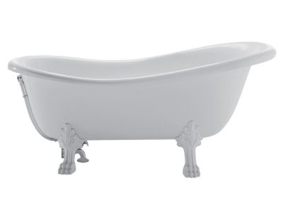 Cada freestanding Globo Paestum 170x80cm alba