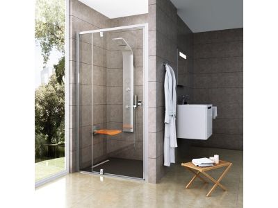 Usa de dus Ravak Pivot PDOP2 110cm, crom lucios