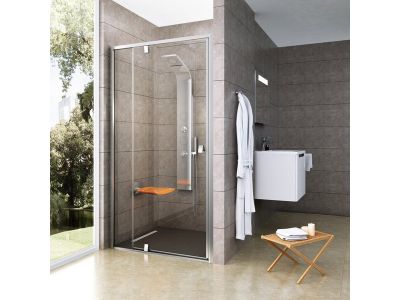 Usa de dus Ravak Pivot PDOP2 110cm, crom mat