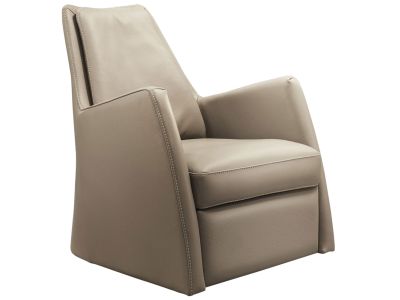 Fotoliu Gamma Kate PNA, piele Danka F777, HandMade in Italy