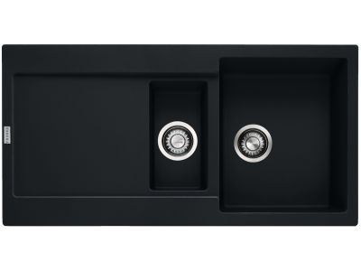 Chiuveta bucatarie Franke Maris MRG 651 reversibila, 970x500mm, tehnologie Sanitized, fragranite, Matte Black