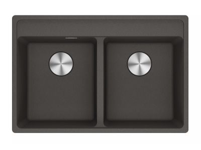 Chiuveta bucatarie Franke Maris MRG 620-35-35 TL cu doua cuve, 760x510mm, fragranite, Slate Grey