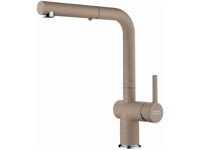 Baterie bucatarie Franke Active Plus cu dus extractibil, Oyster