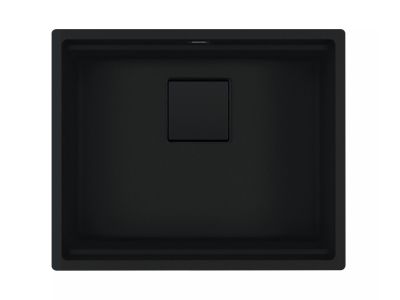 Chiuveta bucatarie Franke Kubus 2 KNG 110-52, 52x42cm, fragranite, Matte Black