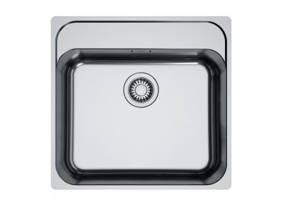 Chiuveta bucatarie Franke Smart SRX 210-50 cu 1 cuva, 530x510mm, inox lucios