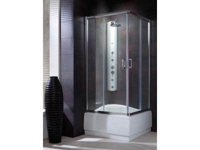 Cabina de dus patrata Radaway Premium Plus C 1700 90x90 cm, pentru cadite inalte