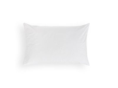 Protectie perna Descamps Toile 50x75cm, alb