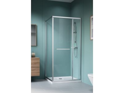 Cabina de dus Radaway Alienta SD II  90x80cm, profil crom