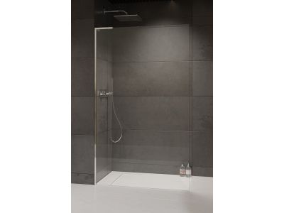 Cabina de dus tip Walk-in Radaway MODO SL II 90 cm, orientare dreapta, profil crom lucios