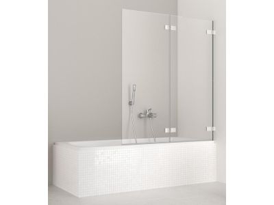 Paravan cada Radaway Arta PND 130 R, doua elemente mobile, 130x150cm, deschidere dreapta, profil Chrome+