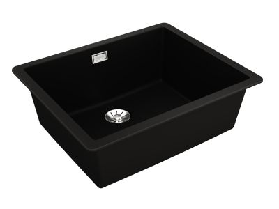 Chiuveta bucatarie Teka Radea 50.40 M-TG, 556x456mm, tegranit black