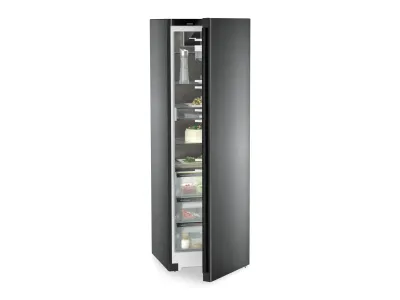 Frigider cu o usa Liebherr Peak RBbsc 528i BioFresh Professional, 384 litri, clasa C, SDB integrat, Black Steel