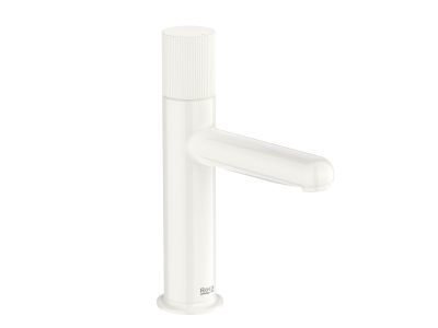 Baterie lavoar Roca NU S, Cold Start, fara ventil, maneta stripes, Glossy White