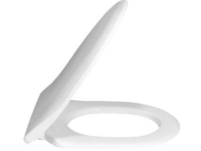 Capac WC Villeroy & Boch Subway slim cu inchidere lenta si QuickRelease, alb Alpin