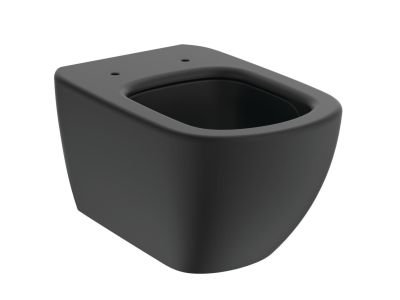 Vas WC suspendat Ideal Standard Tesi AquaBlade, negru mat