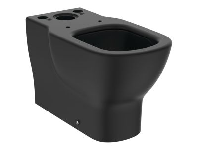 Vas WC Ideal Standard Tesi AquaBlade back-to-wall, 36x66cm, negru mat