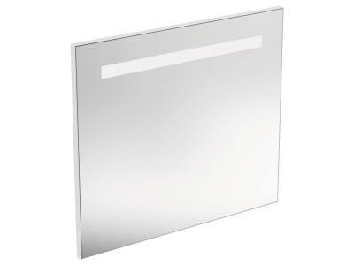 Oglinda Ideal Standard Mirror & Light cu iluminare LED mediana, 80x70cm